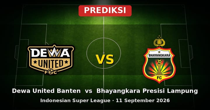 Prediksi Dewa United Banten vs Bhayangkara Presisi Lampung Liga Indonesia 11 Sep 2026